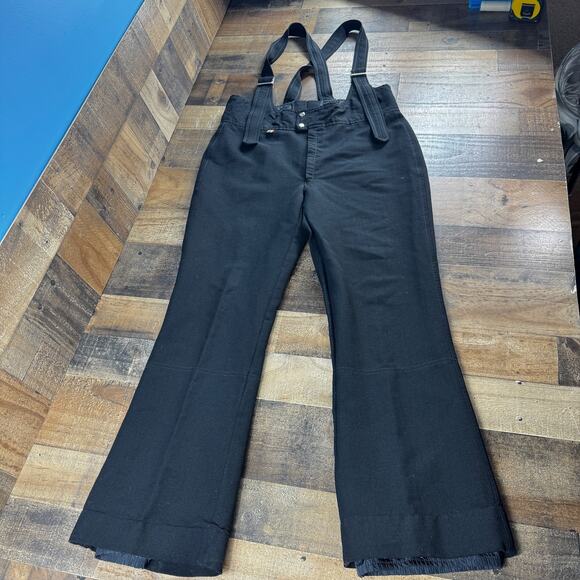 ROFFE Ski Pants Bib 34 Waist 29 Inseam MADE IN USA Style #4130 SEE PHOTOS Leg - Picture 1 of 9